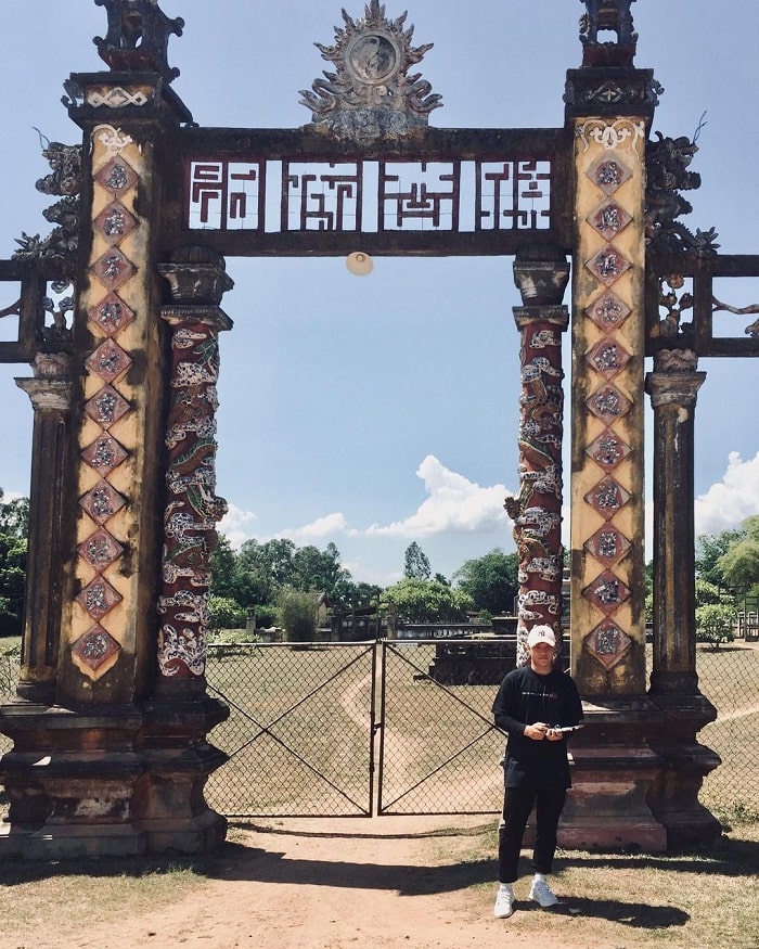 du lịch Bình Định tại thành cổ hoàng đế
