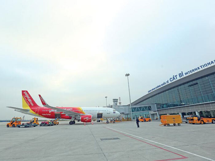 vé máy bay đến Hải Phòng từ Đà Nẵng hạng phổ thông hạ cánh tại sân bay Cát Bi