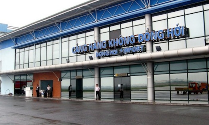 Cảng hàng không Đồng Hới đưa du khách hạ cánh tại cảng hàng không Đồng Hới