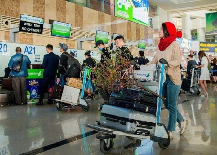 Các lưu ý khi đi máy bay vào dịp Tết