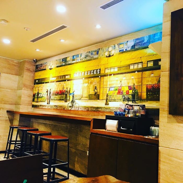 Starbucks Coffee tại sân bay Nội Bài là điểm dừng chân dành cho khách muốn nghỉ ngơi