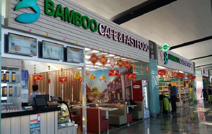 Thức uống tại Bamboo ở sân bay Nội Bài có giá hạt rẻ