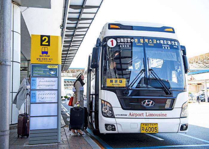 Các phương tiện hỗ trợ du khách di chuyển từ sân bay Gimhae về trung tâm thành phố Busan