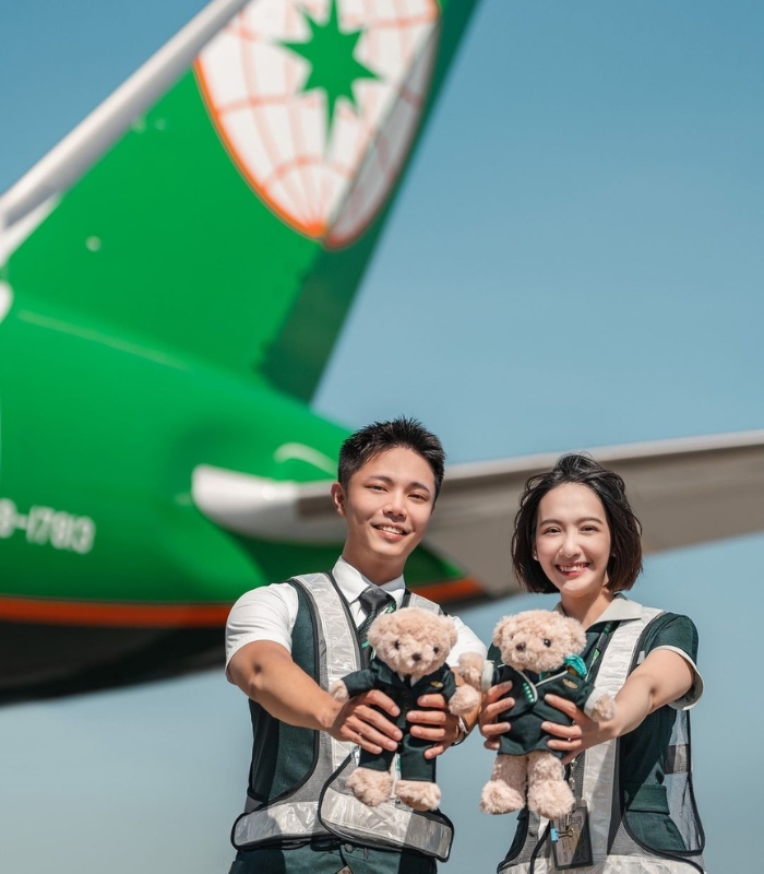 Hãng hàng không của Đài Loan - EVA Air là một hãng hàng không tư nhân của Đài Loan