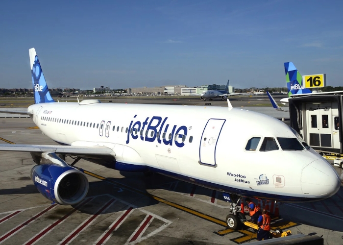 Hãng hàng không của Mỹ - JetBlue Airways chuyên cung cấp các chuyến bay quốc tế