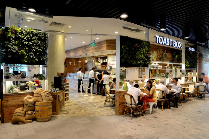 Trải nghiệm ăn uống tại sân bay Changi