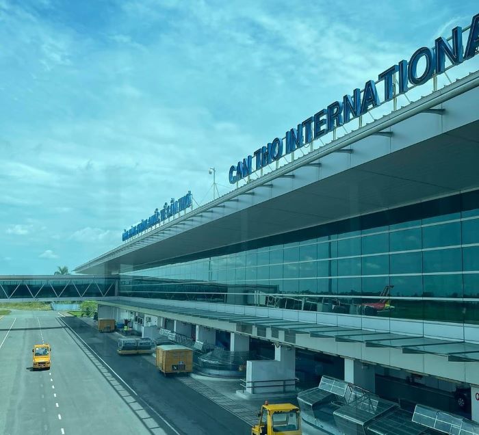 Sân bay Cần Thơ là cầu nối giữa các tỉnh thành khác và khu vực Tây Nam Bộ
