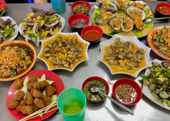 Các món ốc tại Hải Phòng luôn nổi tiếng với sự đa dạng và hương vị đặc sắc