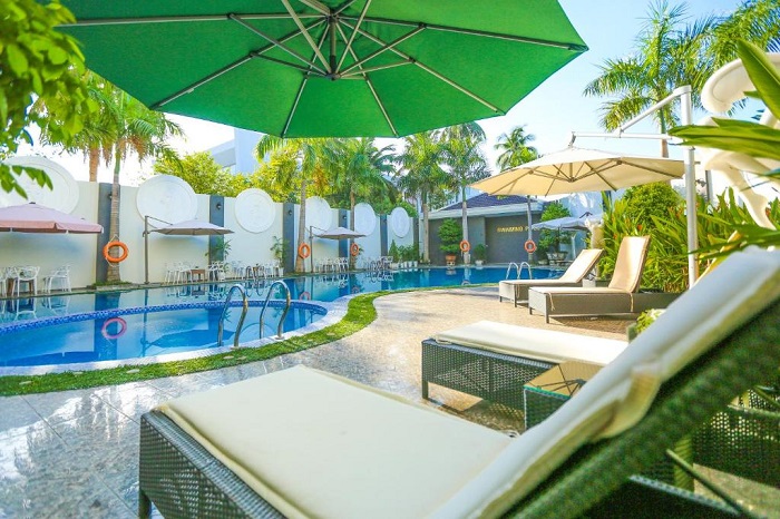 Eden Plaza là khách sạn gần sân bay Đà Nẵng có tiện ích nổi bật, phục vụ khách lưu trú - Ảnh: Internet
