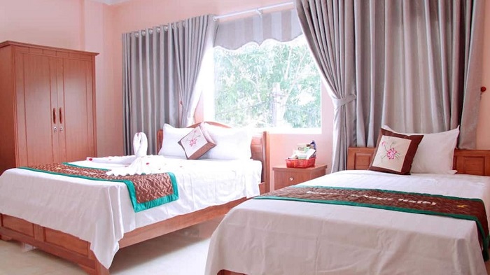 Phòng ốc ở Family Transit Hotel trang bị đầy đủ trang thiết bị, cung cấp chỗ lưu trú chuẩn - Ảnh: Internet
