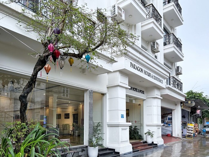 Paragon Noi Bai Hotel and Pool được thiết kế theo phong cách châu Âu hiện đại - Ảnh: Internet