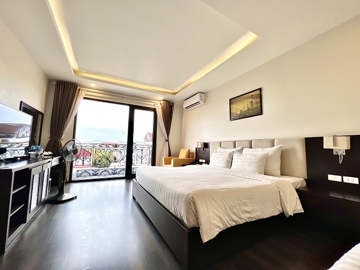 Phòng ốc ở Paragon Noi Bai Hotel and Pool đem đến không gian lưu trú chất lượng - Ảnh: Internet