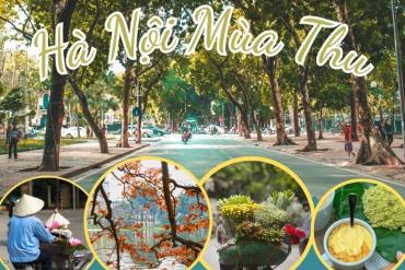 5 điều nhất định phải làm khi đi Tour đường bay Hà Nội Cuối Thu