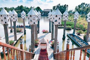 Tour Miền Tây 5N4Đ: Từ Hà Nội - Cần Thơ - Sóc Trăng - Bạc Liêu - Cà Mau - Tiền Giang - Bến Tre - Tây Ninh - Sài Gòn + Bay VN ( Trưa - Chiều)