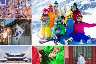 Tour Hàn Quốc 5N4Đ: Từ Hà Nội - Seoul - Nami - Lotte World - Trượt Tuyết - Hái Dâu - Thư Viện Sách, Bay VN ( Tối - Tối) + KS 4*