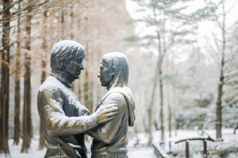 Đảo Nami mùa đông