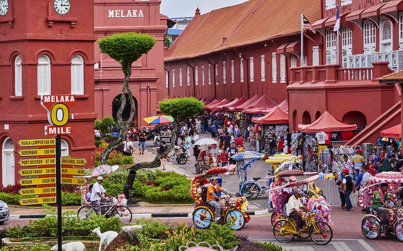 Thành phố Malacca là một di sản văn hóa thế giới được UNESCO công nhận tại Malaysia