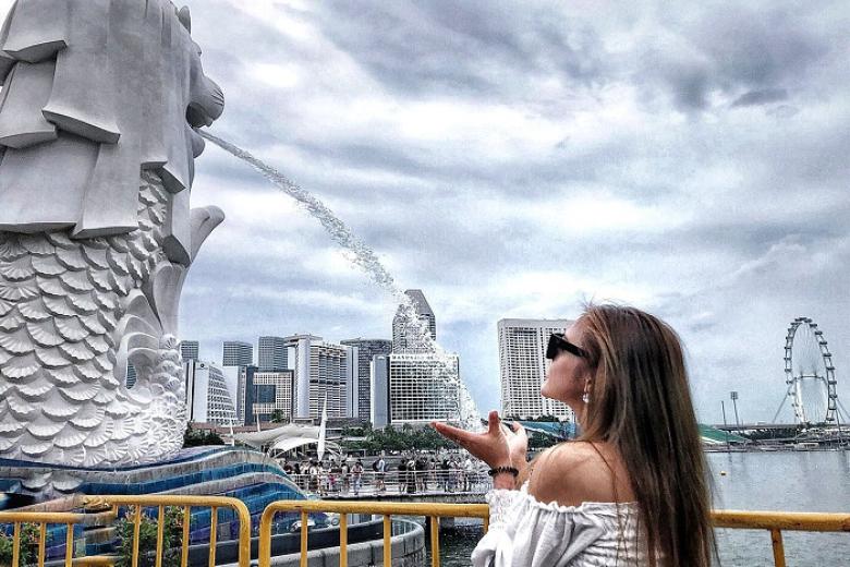 Công viên sư tử biển Merlion Park