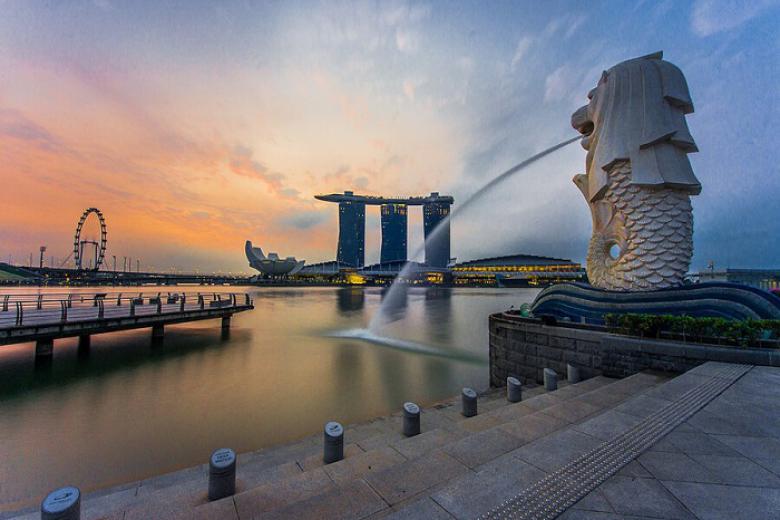 Công viên sư tử biển Merlion Park
