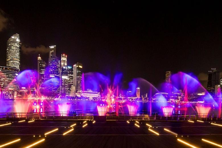 Spectra show – Marina Bay Sand