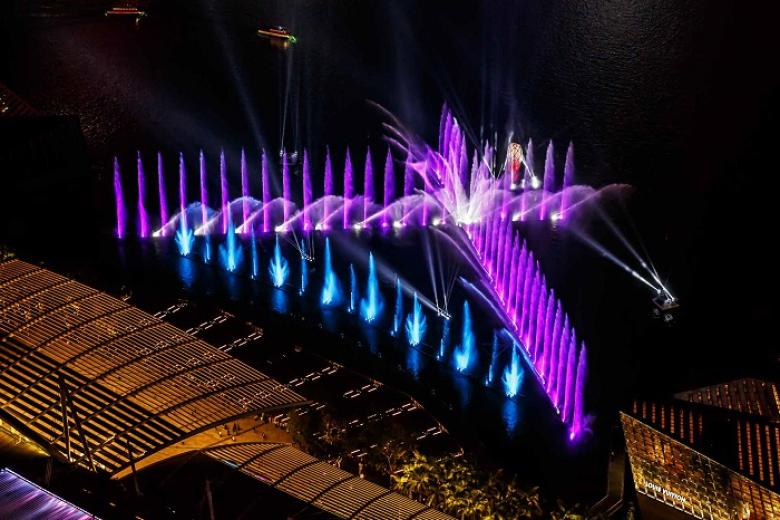 Spectra show – Marina Bay Sand