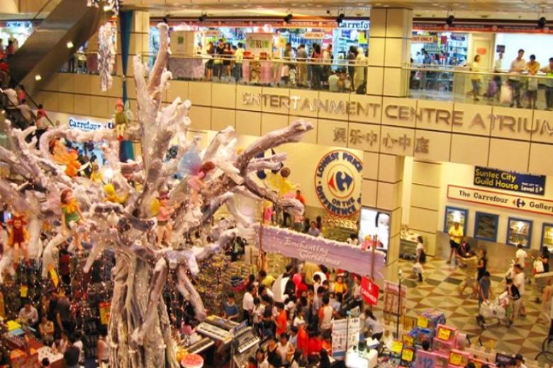 Khám phá trung tâm thương mại Suntec City