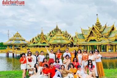 Tour Thái Lan 5N4Đ: HCM - Muang Boran - Bảo Tàng Ánh Sáng & Vườn Khinh Khí Cầu - Buffet Du Thuyền, Vietravel Airlines