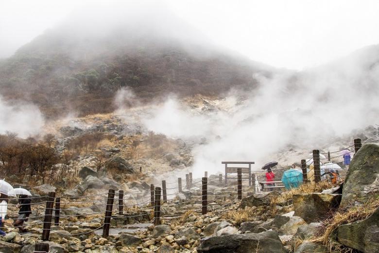 Tham quan thung lũng Owakudani