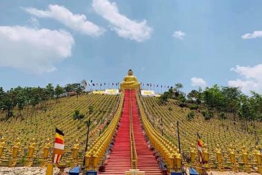 Tour Campuchia 2N1Đ: Từ HCM - Viếng vườn chùa Putkiri - Thủ đô Phnom Penh, Xe Ô tô + Chương trình hành hương