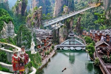 Tour Trung Quốc 4N3Đ: Từ Hà Nội - Nam Ninh - Lệ Ba - Hạ Tư Cổ Trấn - Trấn Viễn Cổ Thành - Thiên Hộ Miêu Trại, Ô tô + tàu cao tốc