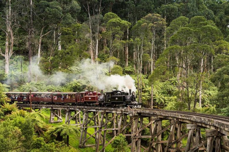 Xe lửa hơi nước: Puffing Billy