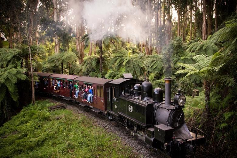 Xe lửa hơi nước: Puffing Billy