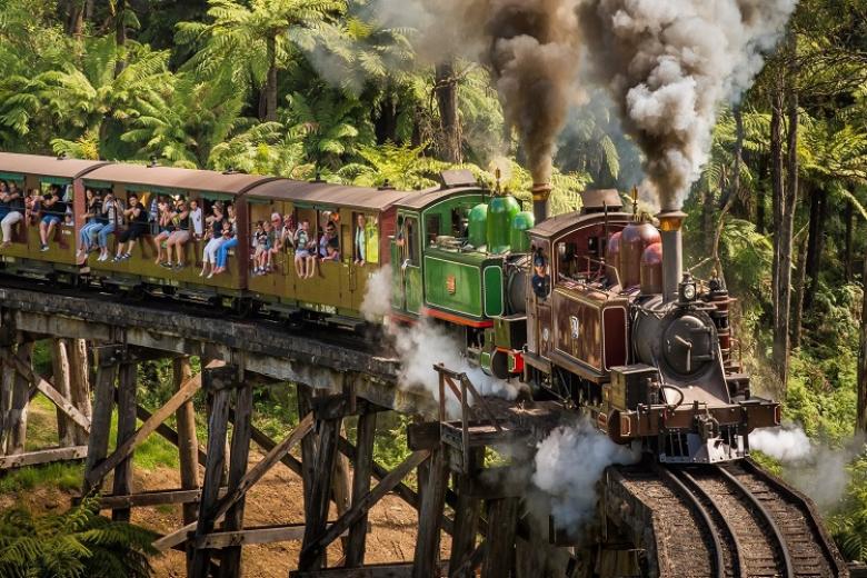 Xe lửa hơi nước: Puffing Billy