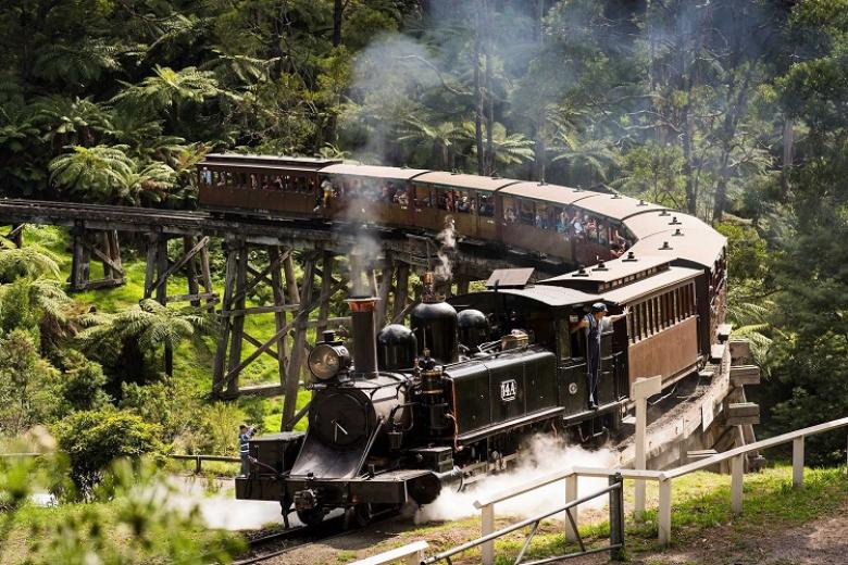 Xe lửa hơi nước: Puffing Billy